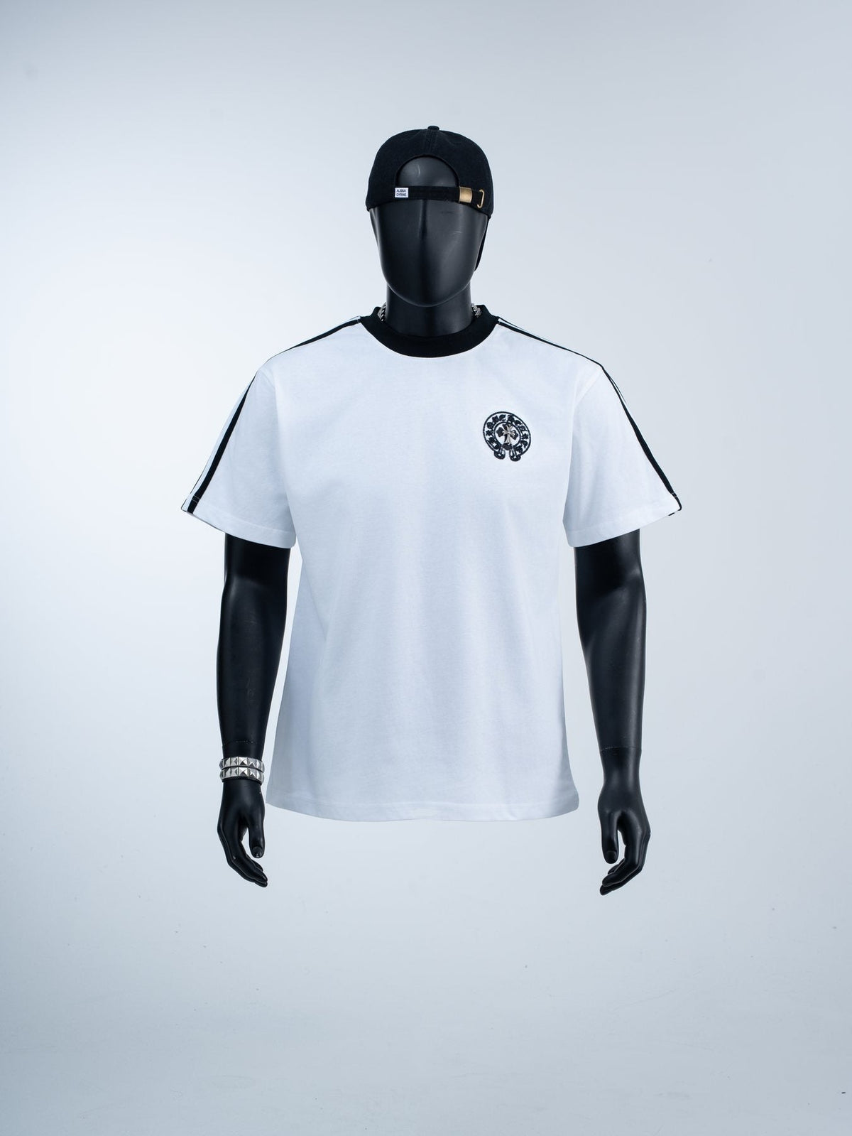 Chrome Hearts Horseshoe Cross Graphic T-Shirt — front